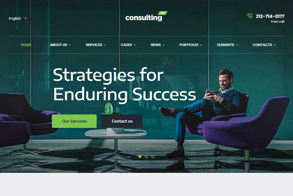 Consulting - WordPress theme